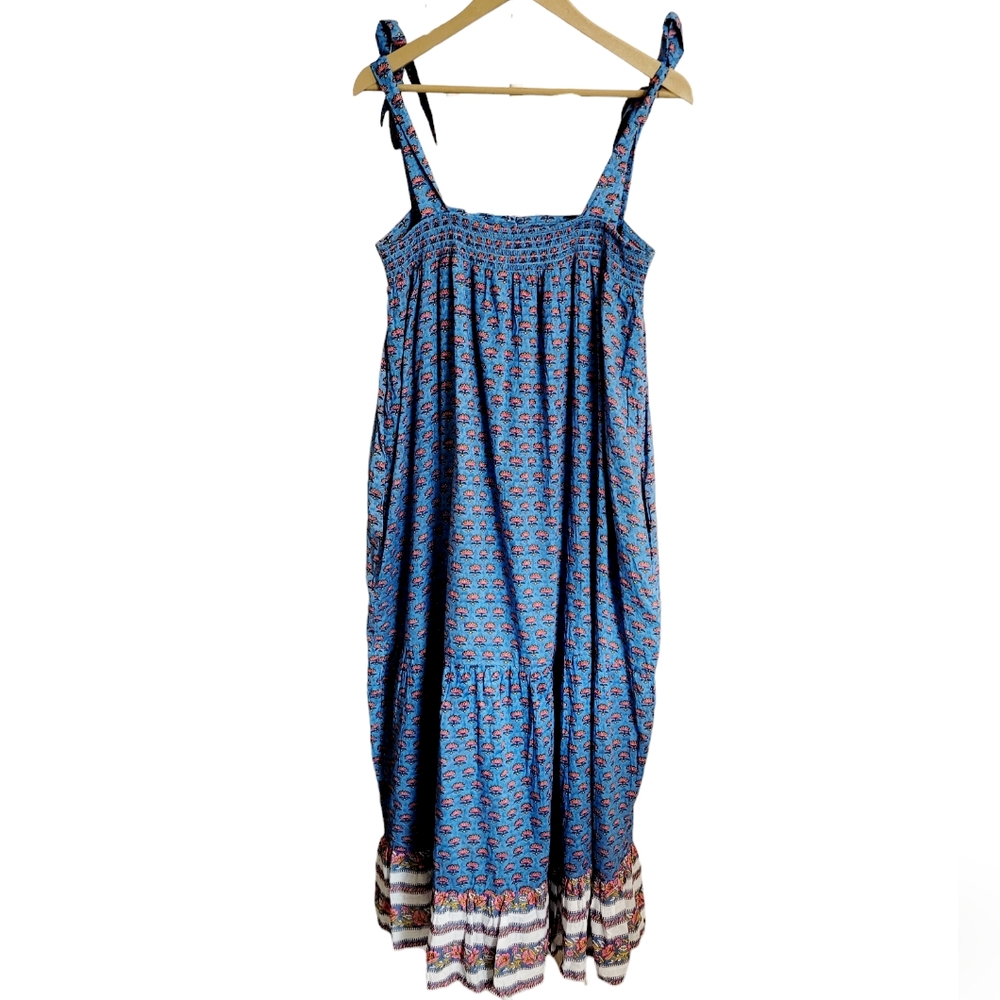 Cleobella India Floral Midi Dress In Lotus - Picture 10 of 13